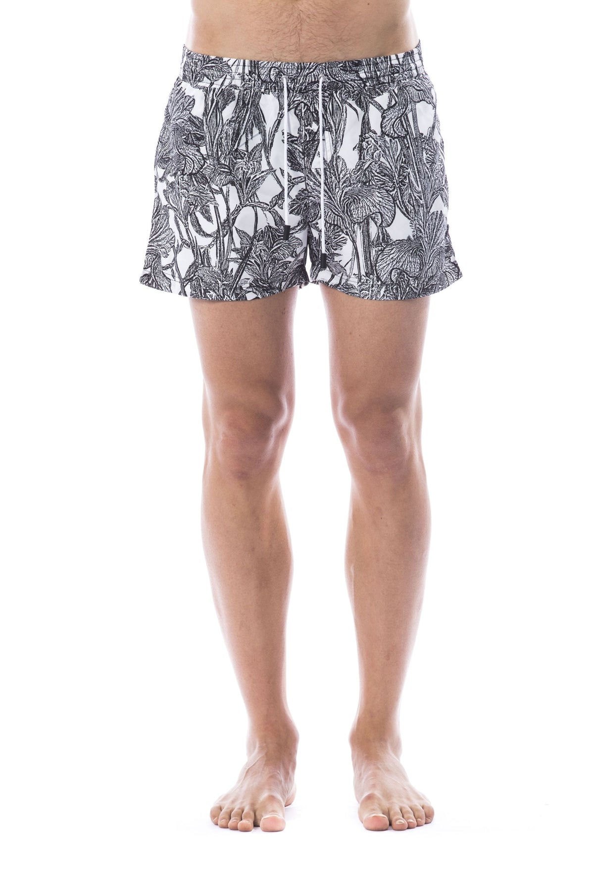 Roberto Cavalli Sport Costumi Bianco/Nero