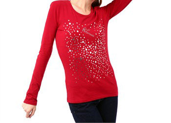 Montana Blu T-Shirt Rosso