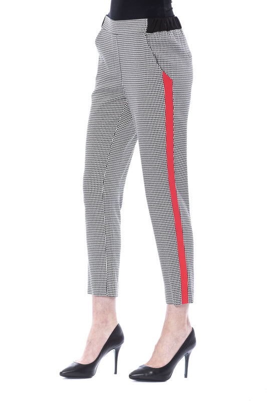 Byblos Pantaloni Bianco/Nero