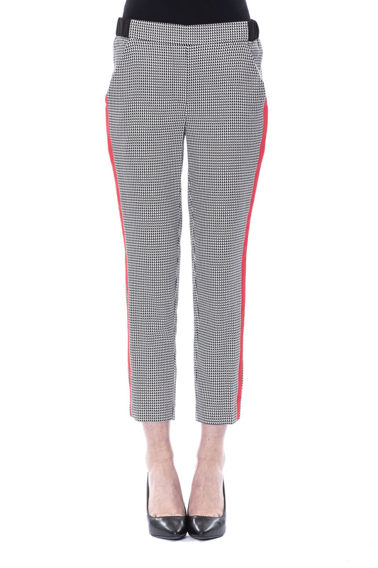 Byblos Pantaloni Bianco/Nero