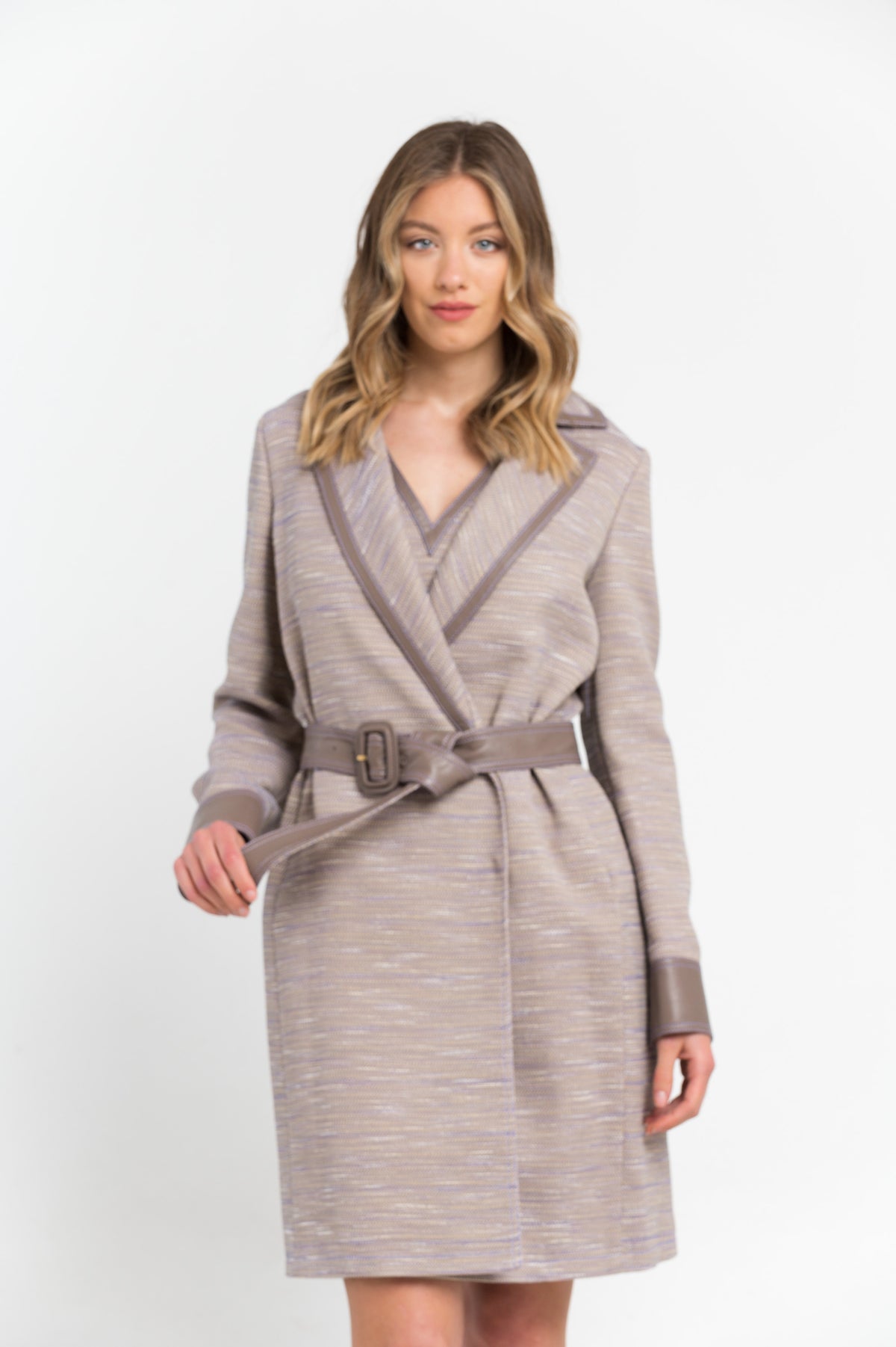 Trussardi Cappotti Beige