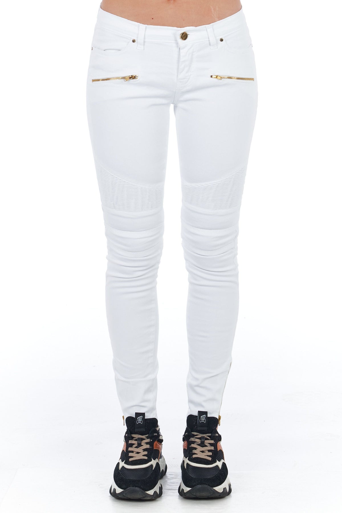 Frankie Morello Pantaloni Bianco