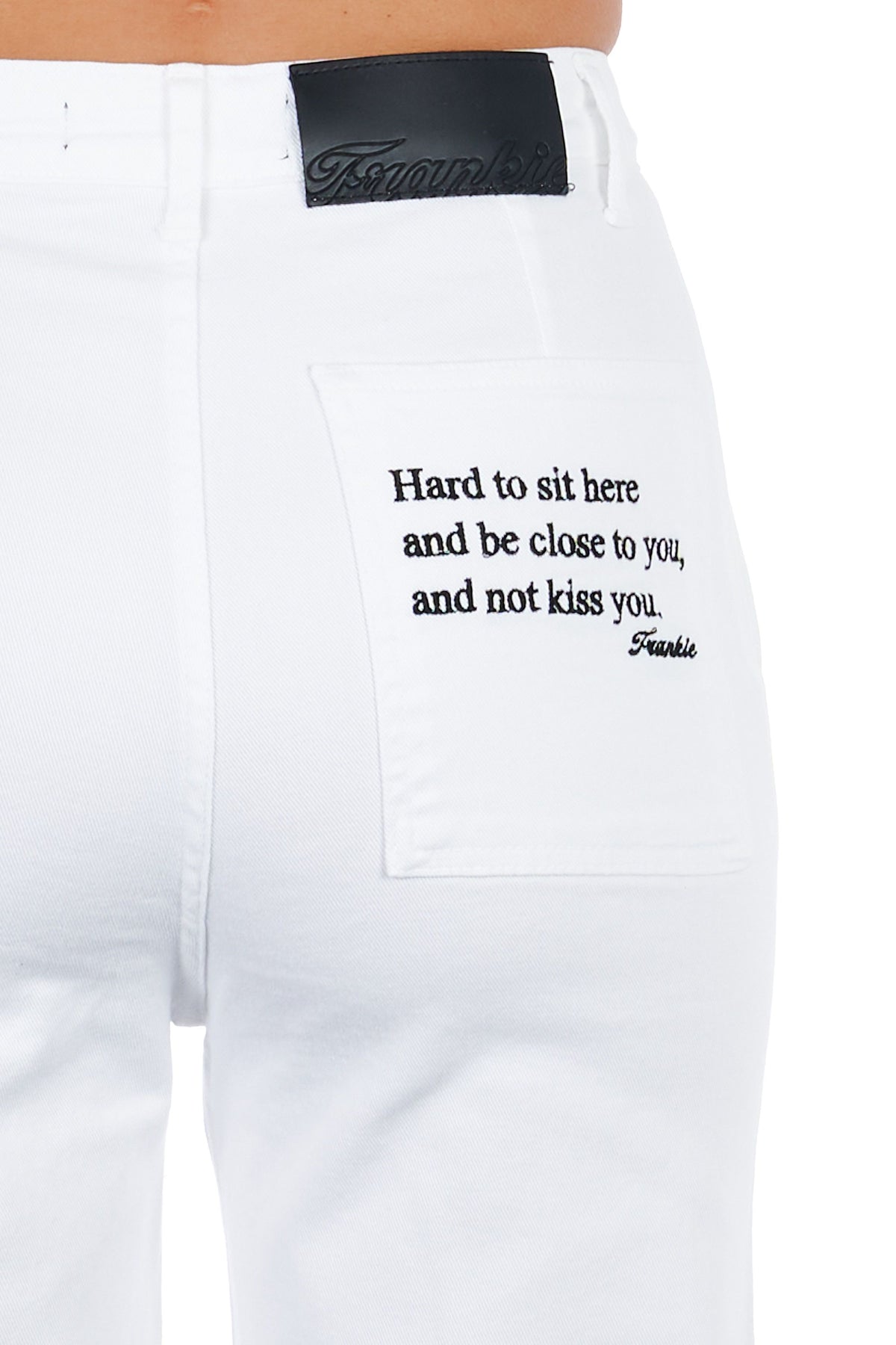 Frankie Morello Pantaloni Bianco