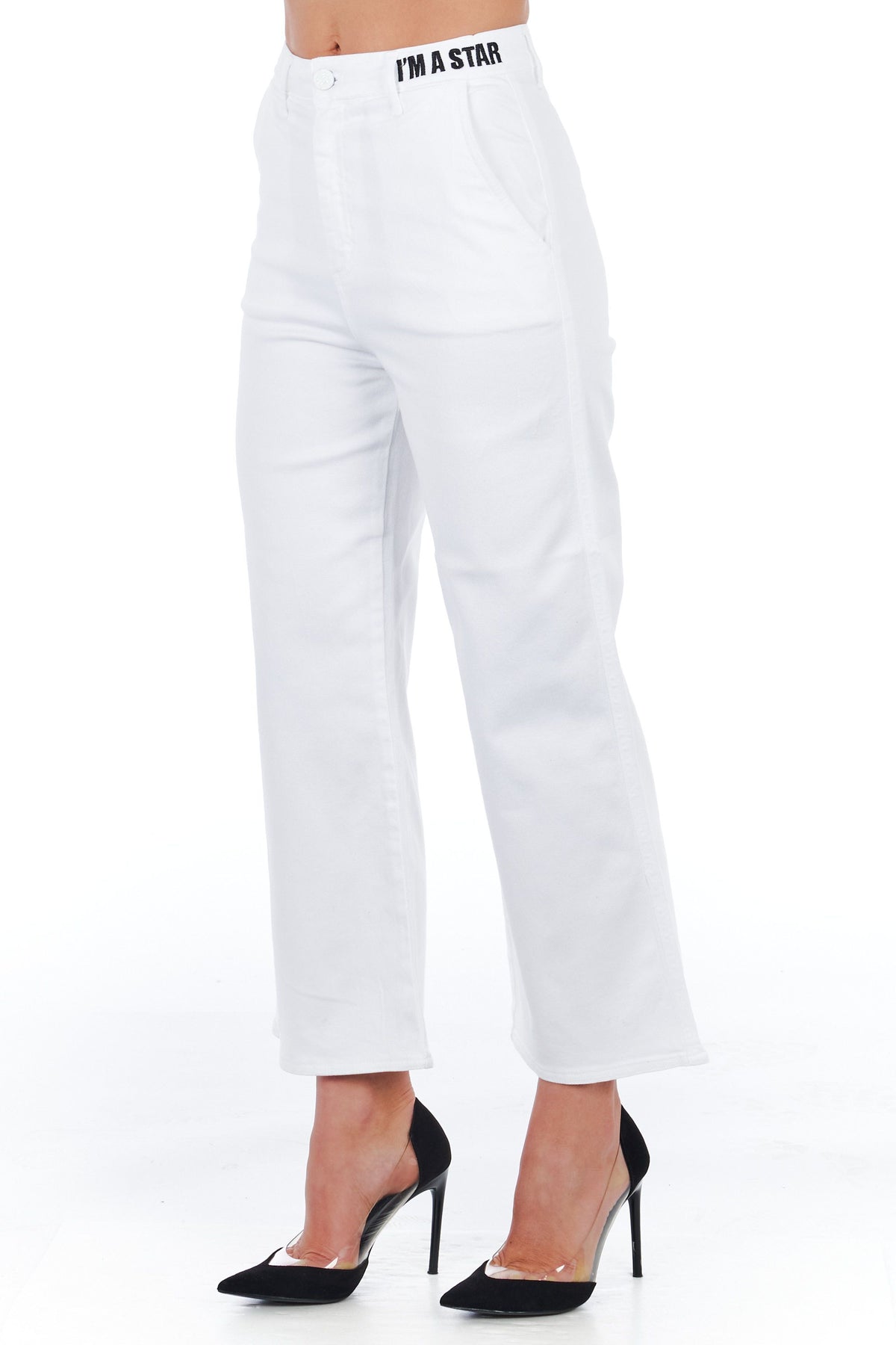 Frankie Morello Pantaloni Bianco