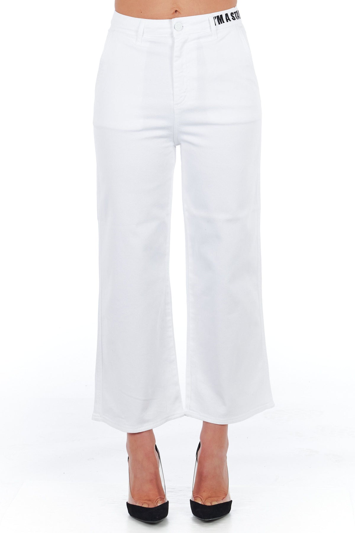 Frankie Morello Pantaloni Bianco