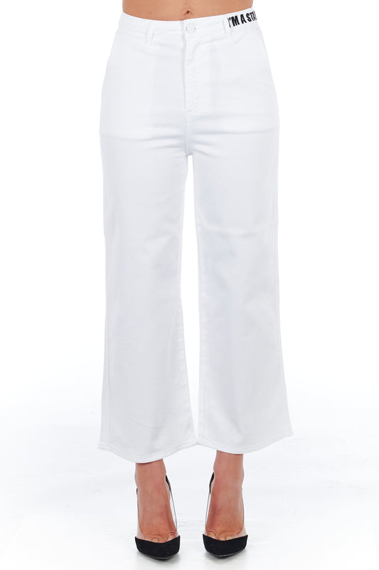 Frankie Morello Pantaloni Bianco