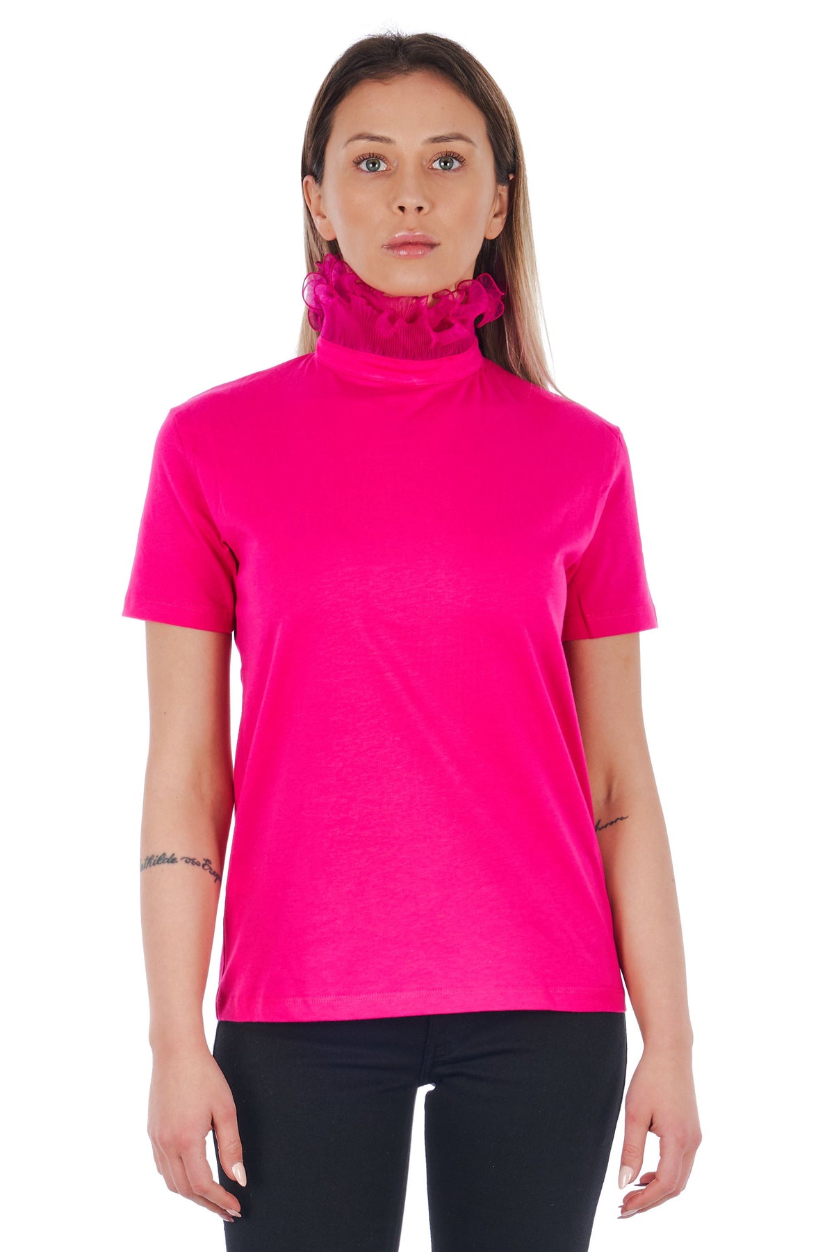 Frankie Morello T-Shirt Rosa