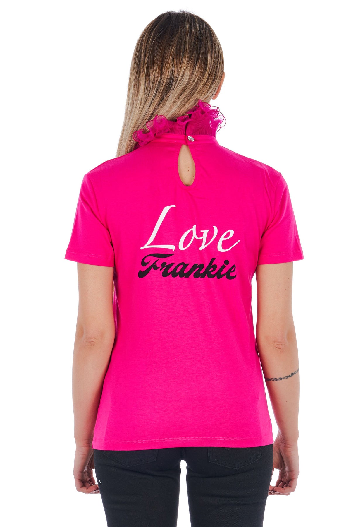 Frankie Morello T-Shirt Rosa