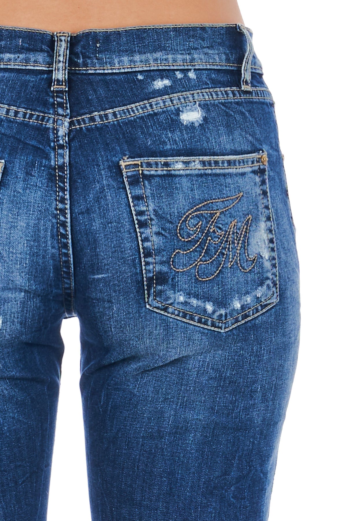 Frankie Morello Jeans Blu