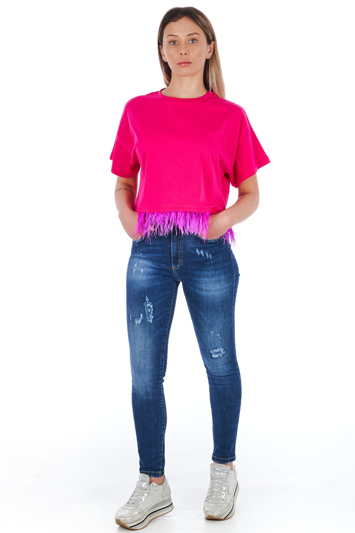 Frankie Morello Jeans Blu